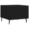 vidaXL Couchtische 2 Stk. Schwarz 50x50x40 cm Holzwerkstoff