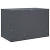 vidaXL TV-Schrank Anthrazit 67x39x44 cm Stahl