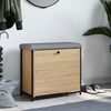 vidaXL Schuhbank mit Klappe Sonoma-Eiche 62x32x56 cm