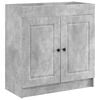 vidaXL Unter dem Waschbecken Badschrank Betongrau 56 x 37,5 x 81 cm