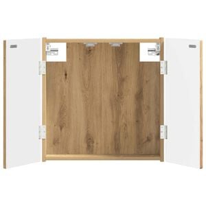 vidaXL Dartboard Schrank ALKMAAR Artisan-Eiche 52,5 x 10,5 x 53,5 cm
