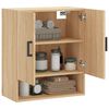 vidaXL Wandschrank Sonoma-Eiche 60x31x70 cm Holzwerkstoff