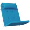 vidaXL Adirondack-Auflagen 2 Stk. Hellblau Oxford-Gewebe