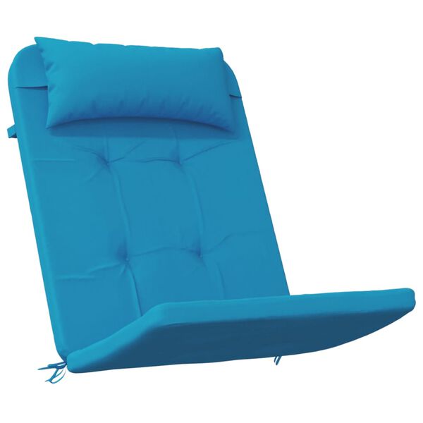 vidaXL Adirondack-Auflagen 2 Stk. Hellblau Oxford-Gewebe