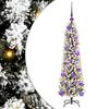 vidaXL K&uuml;nstlicher Weihnachtsbaum Wei&szlig; 120 cm