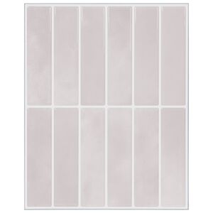 vidaXL Rechteckige Fliese 10 pcs Beige 29 x 23 x 0,08 cm