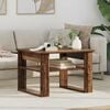 vidaXL Couchtisch mit Speicher Altholz 64 x 54 x 44 cm Holzwerkstoff