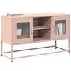 vidaXL TV-Schrank Rosa 100,5x39x60,5 cm Stahl