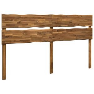 vidaXL Kopfteil mit Live Edge ROSTOCK Natur 200 cm Massivholz Akazie