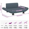 vidaXL Hundebett Dunkelgrau 70x45x28 cm Stoff