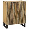 vidaXL Sideboard Natur 60 x 33,5 x 75 cm Massivholz Mango