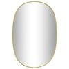 vidaXL Wandspiegel Golden 50x35 cm