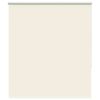 vidaXL Verdunkelungsrollo Cremewei&szlig; 130x130cm Stoffbreite 126,6cm