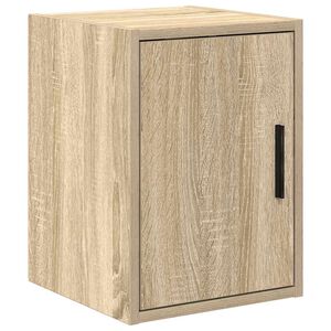 vidaXL Garagen-Wandschrank Sonoma-Eiche Holzwerkstoff