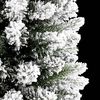 vidaXL K&uuml;nstlicher Weihnachtsbaum mit 150 LEDs mit St&auml;nder Wei&szlig; 120 cm