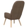 vidaXL Relaxsessel Taupe Stoff