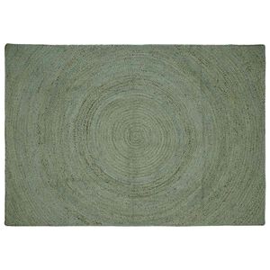 vidaXL Bereichsteppiche Olive Gr&uuml;n 160 x 230 cm Jute