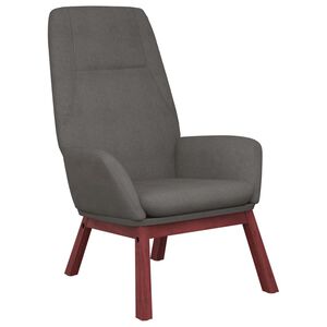 vidaXL Relaxsessel Hellgrau Stoff