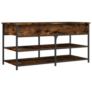 vidaXL Schuhbank R&auml;uchereiche 100x42,5x50 cm Holzwerkstoff