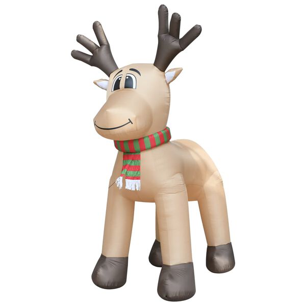 vidaXL Aufblasbares Rentier LED IP44 500 cm XXL