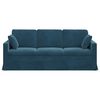 vidaXL Sofa Blau 198 x 78 x 80 cm Samt