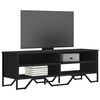 vidaXL TV-Schrank Schwarz 122x34x41 cm Holzwerkstoff