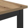 vidaXL Tisch Artisan-Eiche 100 x 50 x 90,5 cm