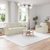 vidaXL Sofa 2 pcs Creme