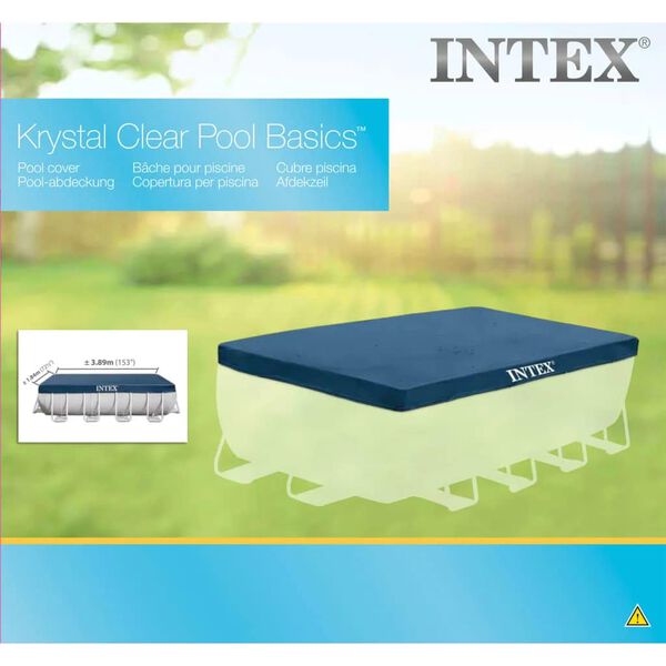 Intex Poolabdeckung Rechteckig 390x180 cm 28037