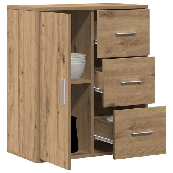 vidaXL Sideboard Artisan-Eiche 60 x 31 x 70 cm Holzwerkstoff