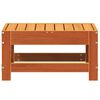 vidaXL Gartenhocker Wachsbraun 62x30x32 cm Massivholz Kiefer