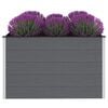 vidaXL Garten-Hochbeet WPC 150x100x91 cm Grau