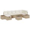 vidaXL Sofa Set 8 stk. Poly-Rattan