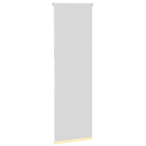 vidaXL Verdunkelungsrollo Gelb 55x175 cm Stoffbreite 50,7 cm Polyester