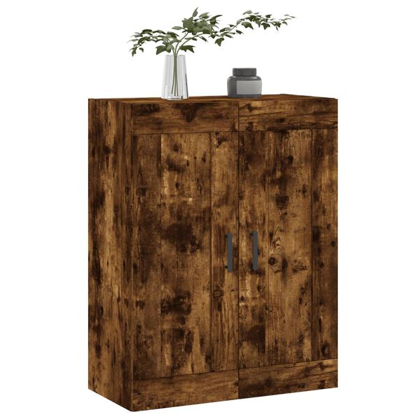 vidaXL Wandschrank R&auml;uchereiche 69,5x34x90 cm Holzwerkstoff