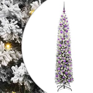 vidaXL K&uuml;nstlicher Weihnachtsbaum mit 300 LEDs mit St&auml;nder Gr&uuml;n 180 cm