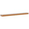 vidaXL Hochbeet Hellbraun 775 x 100 x 36 cm Verzinkter Stahl