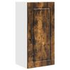vidaXL Wandschrank PORTO Ger&auml;ucherte Eiche 40 x 31 x 80 cm