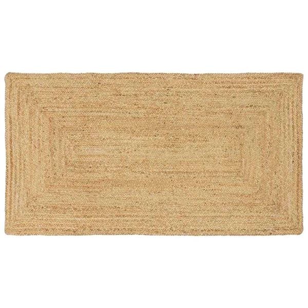 vidaXL Bereichsteppich Beige 100 x 200 cm Jute