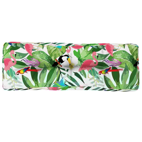 vidaXL Palettenkissen Mehrfarbig 120x40x12 cm Stoff