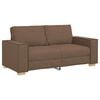 vidaXL 2-Sitzer Sofa Braun 180x78x84 cm Stoff