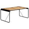 vidaXL Esstisch 180x90x76 cm Raues Mangoholz