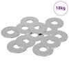 vidaXL Unterlegscheiben 33962 stk. Silber Eisen