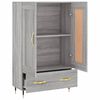 vidaXL Highboard Grau Sonoma 69,5x31x115 cm Holzwerkstoff