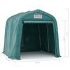vidaXL Garagenzelt PVC 1,6x2,4 m Grün