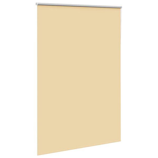 vidaXL Verdunkelungsrollo Beige 145x230 cm Stoffbreite 141,6 cm