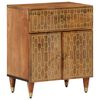 vidaXL Nachttisch 50x33x60 cm Massivholz Mango