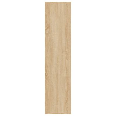 vidaXL Bücherregal/Sideboard Sonoma-Eiche 66×30×130 cm Holzwerkstoff