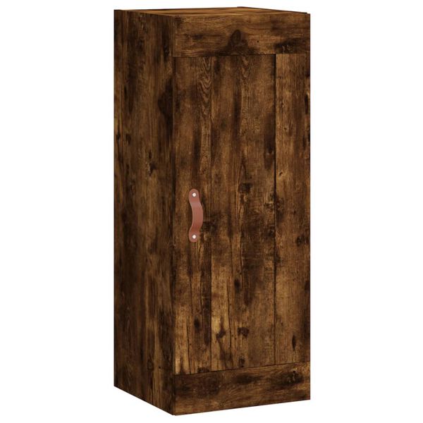 vidaXL Wandschrank R&auml;uchereiche 34,5x34x90 cm Holzwerkstoff