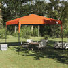 vidaXL Pavillon-Zelt Orange 290 x 290 x 251 cm Stoff